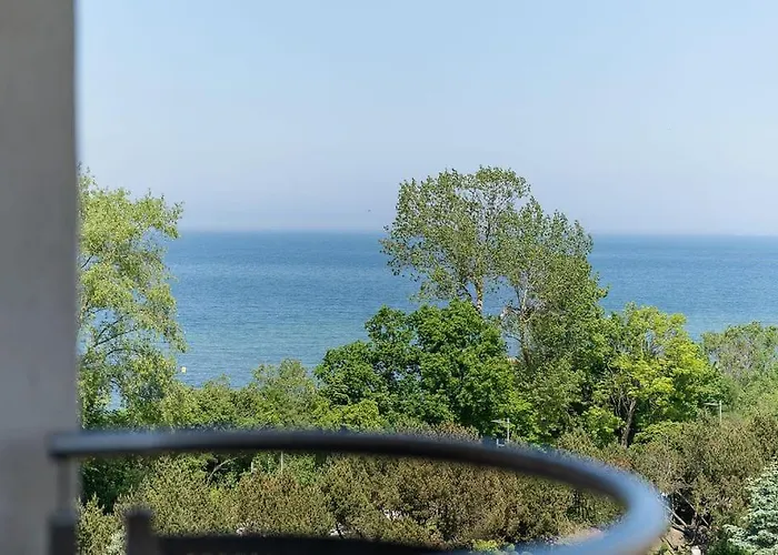 Ania Z Widokiem Na Morze W Arka Apartamento Kołobrzeg